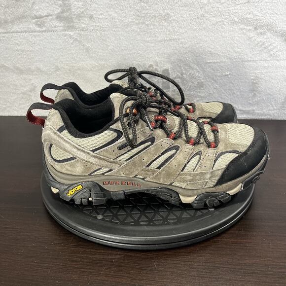 Merrell Men's Size 8 Moab 2 Mother Of All Boots Waterproof Hiking Shoes Brown - Picture 1 of 10